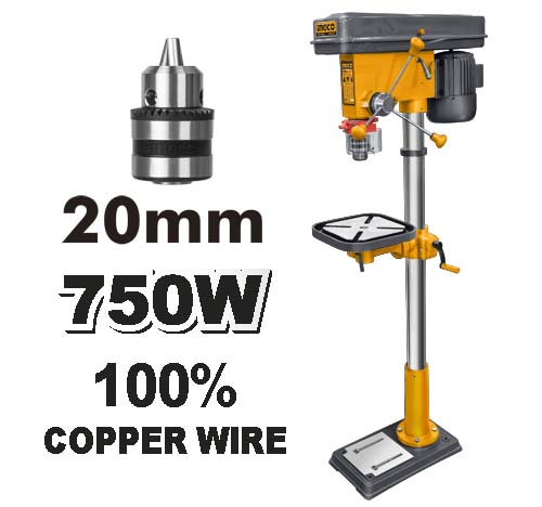 DP207502 DRILL PRESS-VOLTAGE: 220-240V~50HZ,INPUT POWER: 75